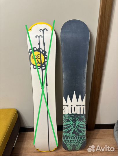 Сноуборд atom