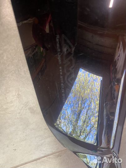 Мухобойка - дефлектор капота Renault Logan