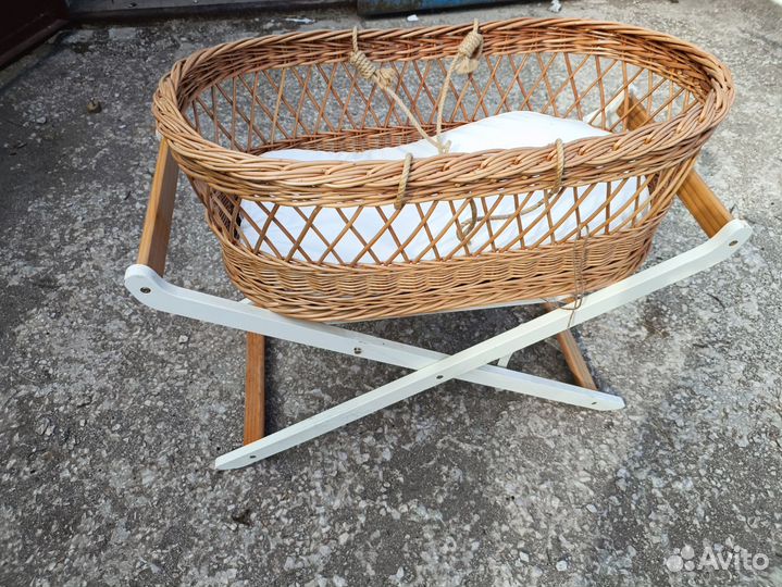 Люлька колыбель плетенная