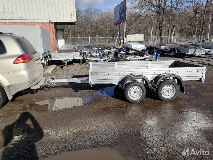 Прицеп двухосный 817731.022. Установка фаркопа