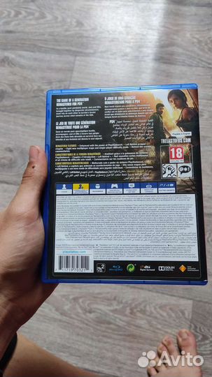 The last of us part 1 ps4 диск