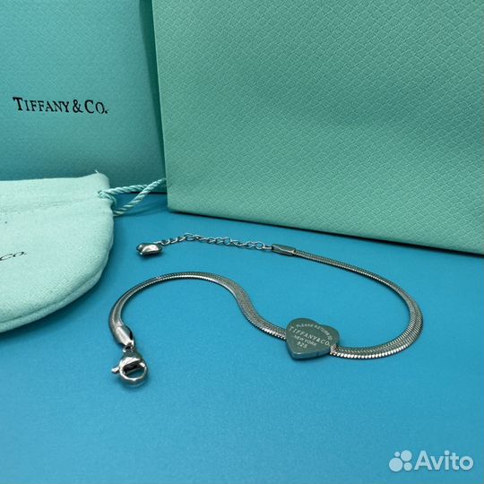 Серебряный браслет tiffany