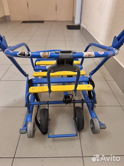 Детские санки на колесах