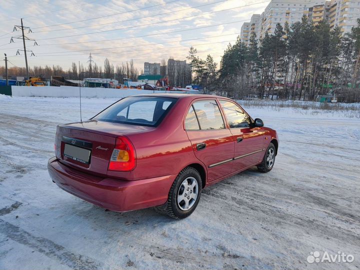 Hyundai Accent 1.5 AT, 2004, 69 000 км