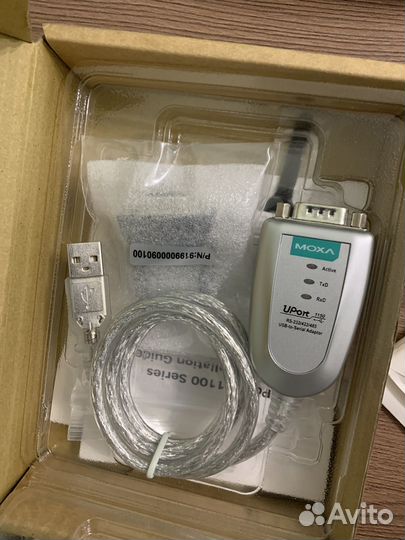 1-портовый преобразователь USB в RS-232/422/485