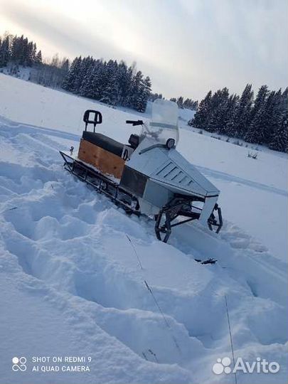 Самодельный снегоход