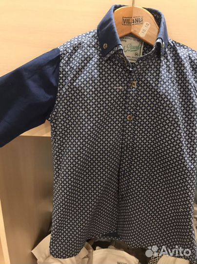 Рубашка на мальчика 116