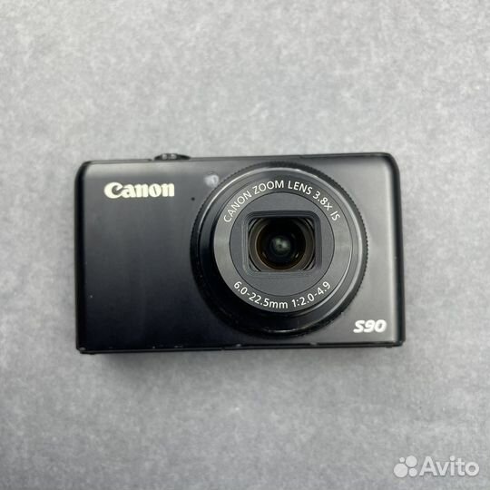 Canon powershot s90 box