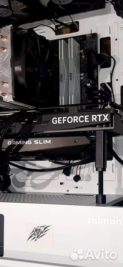 Видеокарта MSI GeForce RTX 4070 gaming X slim