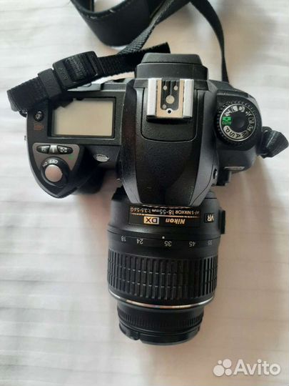 Зеркальный фотоаппарат nikon d70