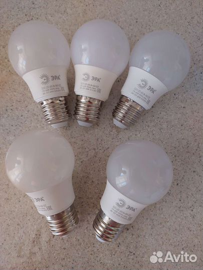 Светодиодные лампы эра. Тёплый свет