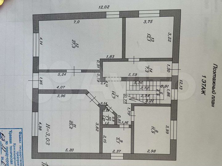 Дом 240 м² на участке 15 сот.