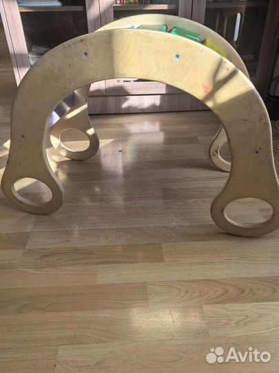 Качель деревянная