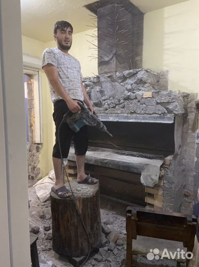 Демонтаж стен/Демонтаж в квартире