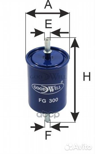 Фильтр топливный FG300 Goodwill