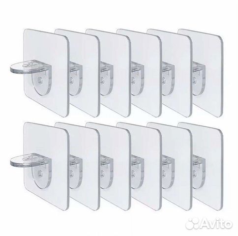 Самоклеящиеся подставки для полок (шкафа)