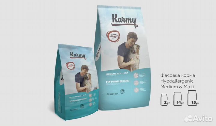 Корм для собак карми