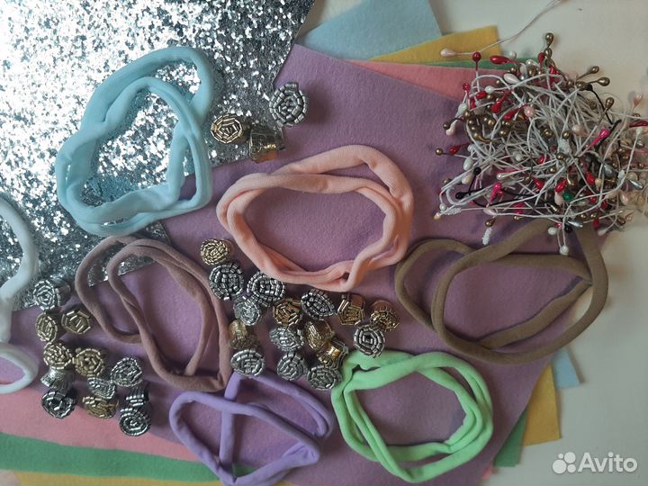 Корейский фетр, американские резинки и др