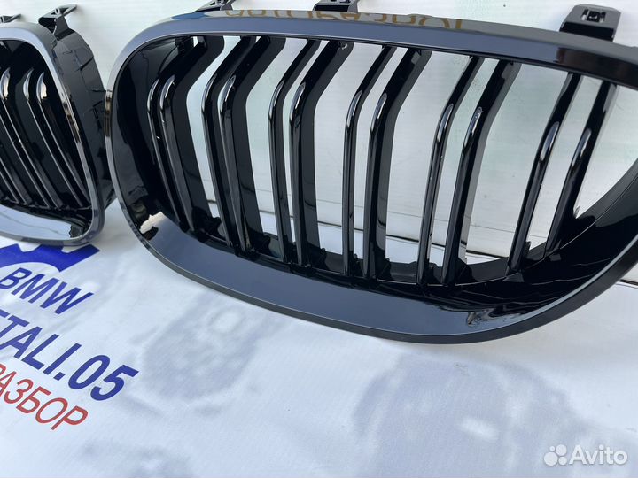 Решётки капота (ноздри) bmw 5 e60