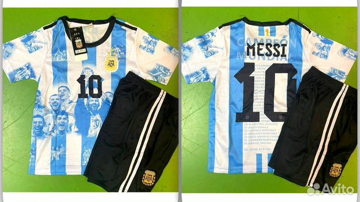 Футбольная форма Месси 10 р 26/140-146 новая