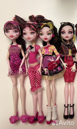 Monster High куклы Дракулаура разные коллекции