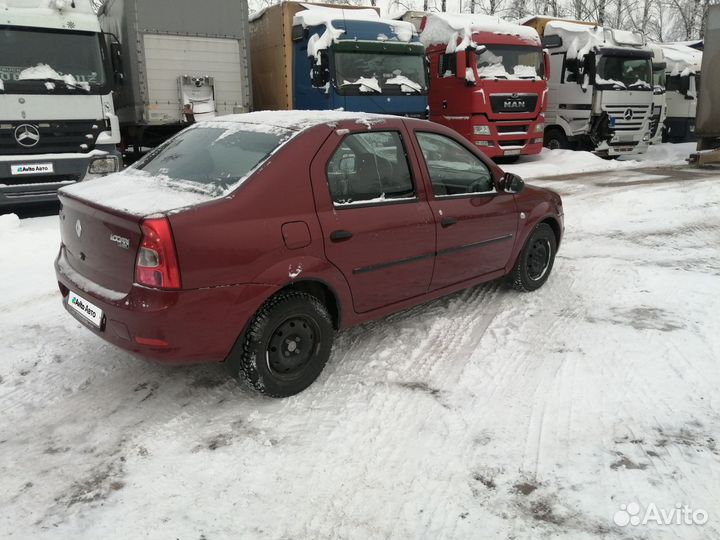 Renault Logan 1.4 МТ, 2011, 8 500 км