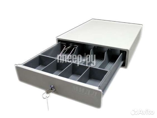 Денежный ящик мидл 1.0/К0 малый Grey