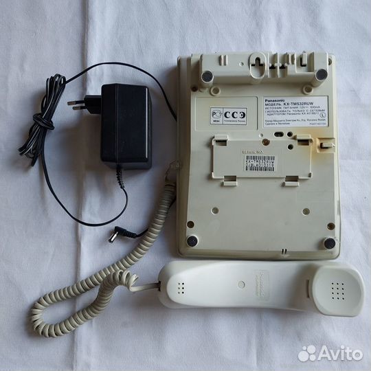 Настольный телефон Panasonic kx-tms32ruw