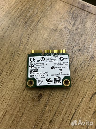 Intel Centrino Wireless-N 135