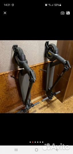 Настенное крепление для велосипеда самоката