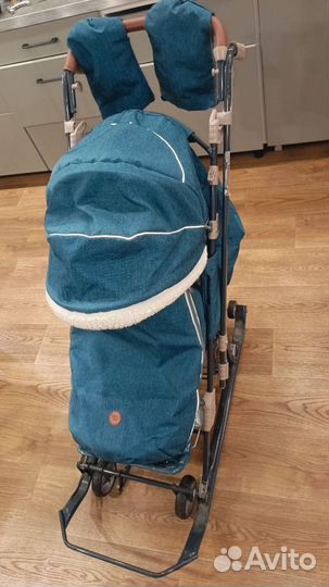 Детские санки коляска - Ника