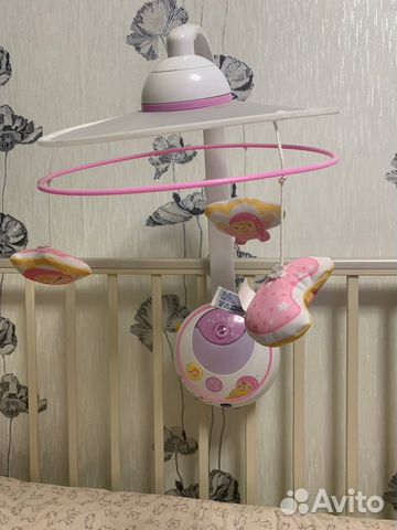 Мобиль chicco «Волшебные звезды». Проектор, ночник