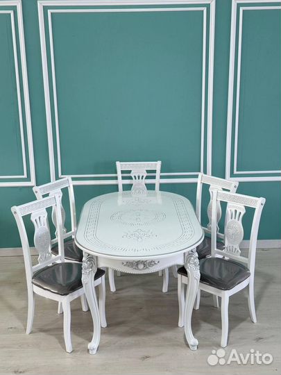 Стол и стулья от производителя. В наличии