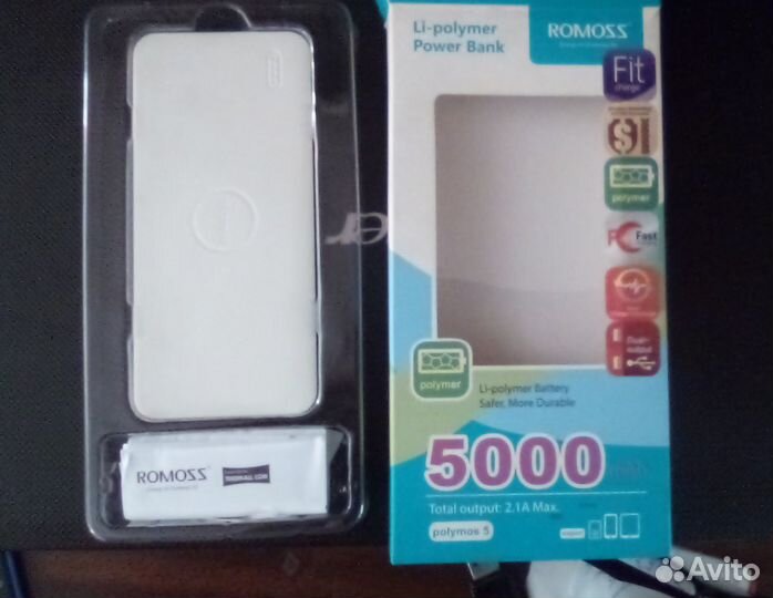 Power Bank 5000 mah новый