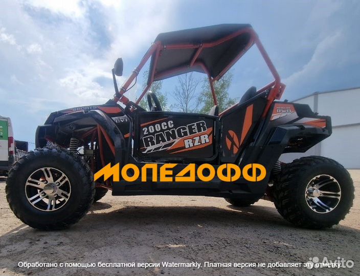 Багги UTV RZR 200 orage + шлем