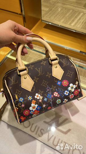 Сумка Louis Vuitton x Muralame speedy 20