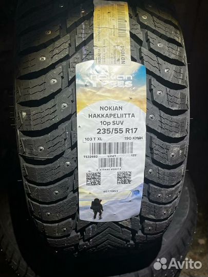 Nokian Tyres Hakkapeliitta 10p SUV 235/55 R17 103