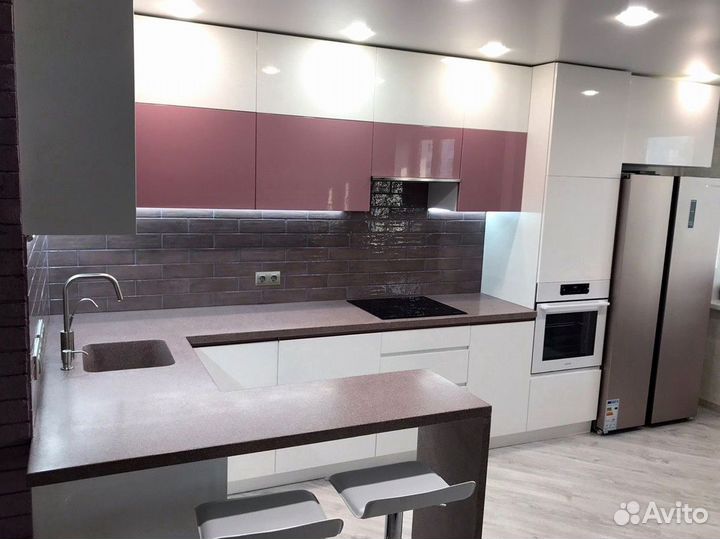 Кухонный гарнитур П-образный на заказ