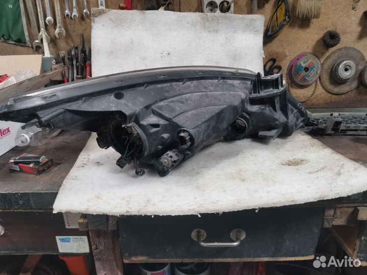 Фара передняя левая на hyundai solaris