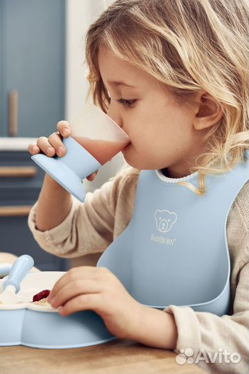 Набор для кормления BabyBjorn 070067 powder blue