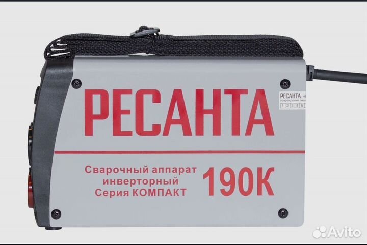 Сварочный аппарат инверторный ресанта саи190к