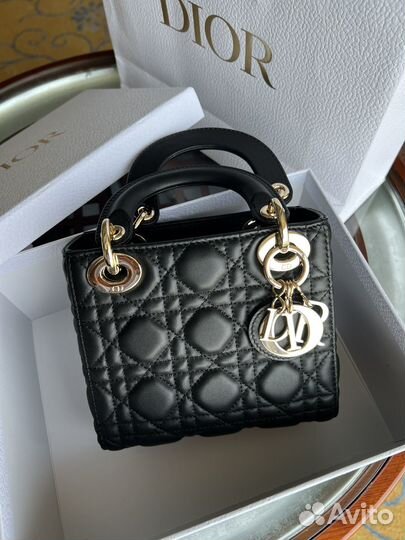 Сумка Lady Dior Mini черная