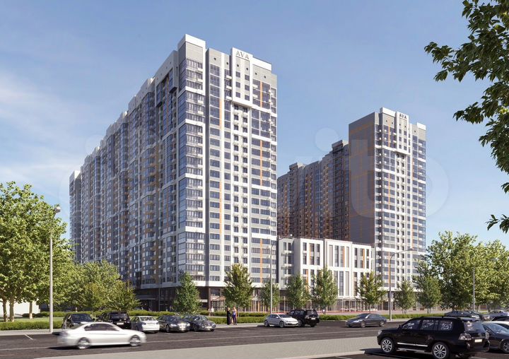 Квартира-студия, 25,4 м², 20/25 эт.