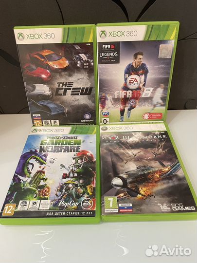 Диски на Xbox 360