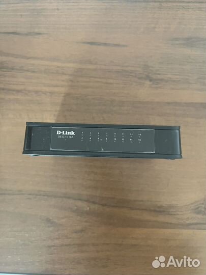 Коммутатор dlink des -1610A