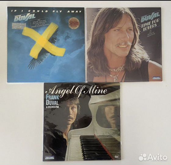 Frank Duval оригинальные виниловые пластинки