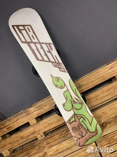 Сноуборд Libtech 157 с креплениями Burton