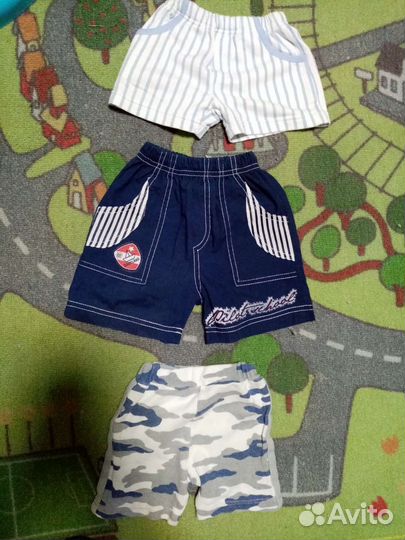 Пакет одежды и обуви на мальчика 80/86