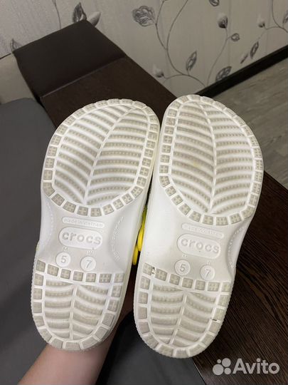 Сабо crocs детские w7 m5