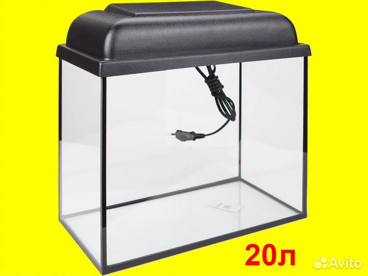 Аквариумы 20 и 15литров голдфиш новые. Тольяти